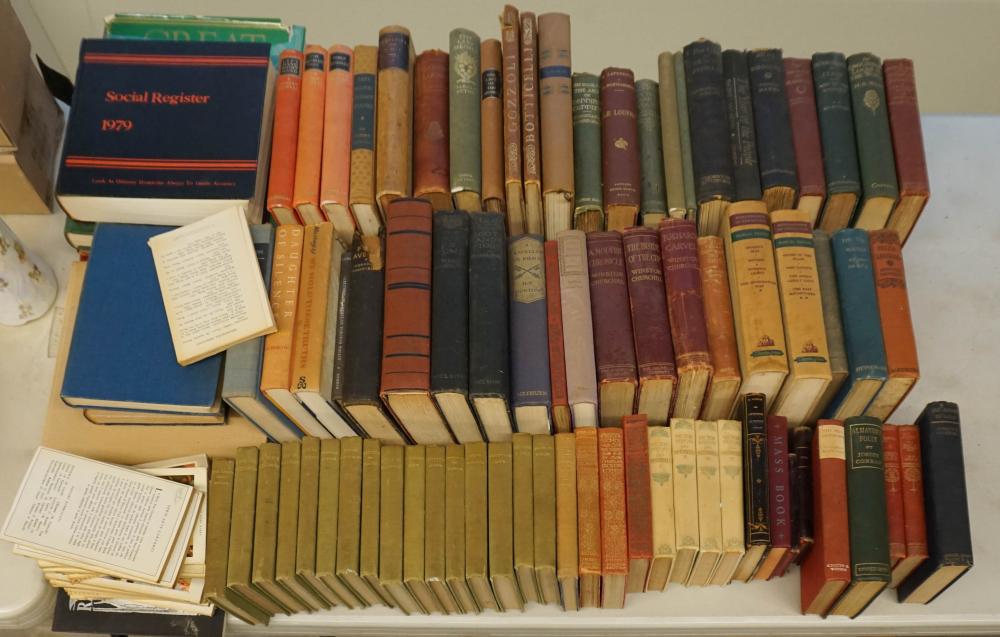 LIBRARY OF BOOKS INCLUDING H  2e4ac0