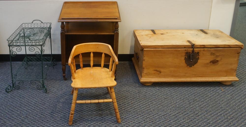 GROUP OF FURNITURE INCLUDING PINE