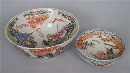 Two Chinese export porcelain bowls 4a119