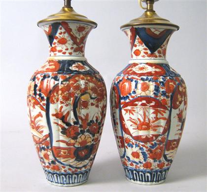 Assembled pair of Imari vases  4a11a