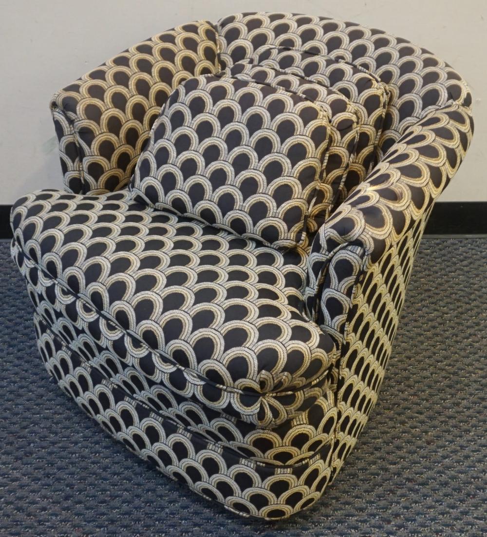 SHERRILL UPHOLSTERED SWIVEL LOUNGE