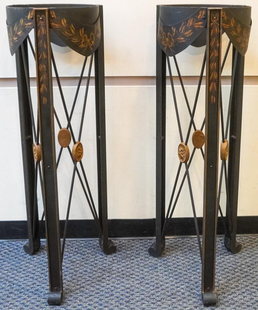 PAIR OF NIERMANN WEEKS GILT AND