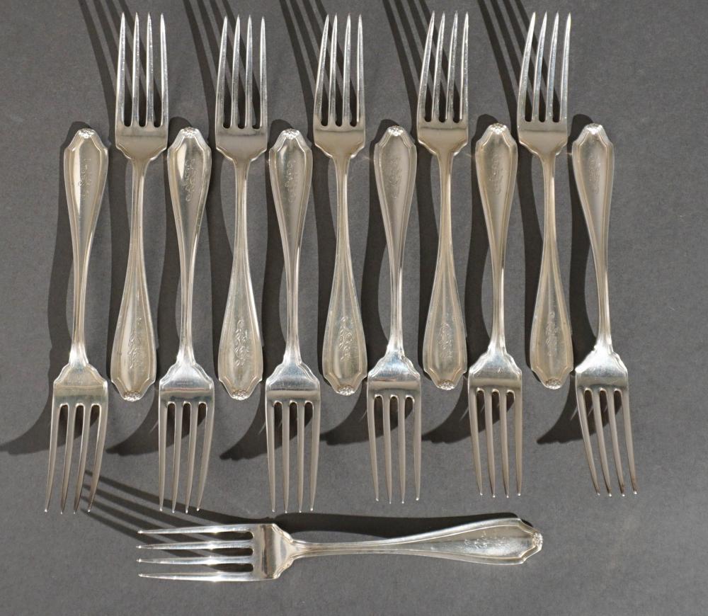 SET OF 12 WHITING STERLING SILVER