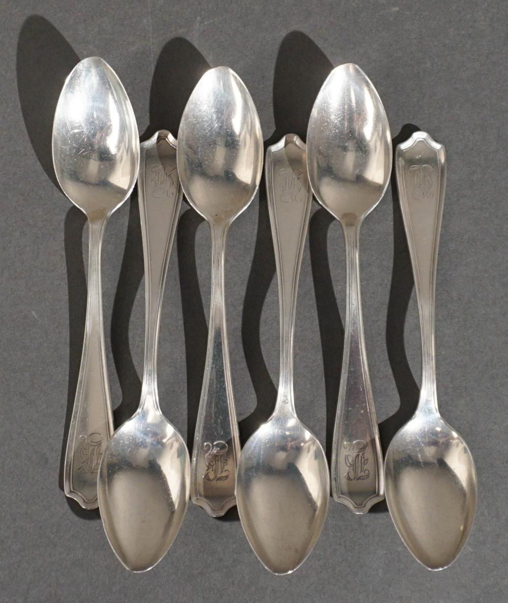 SET OF SIX ALVIN STERLING SILVER
