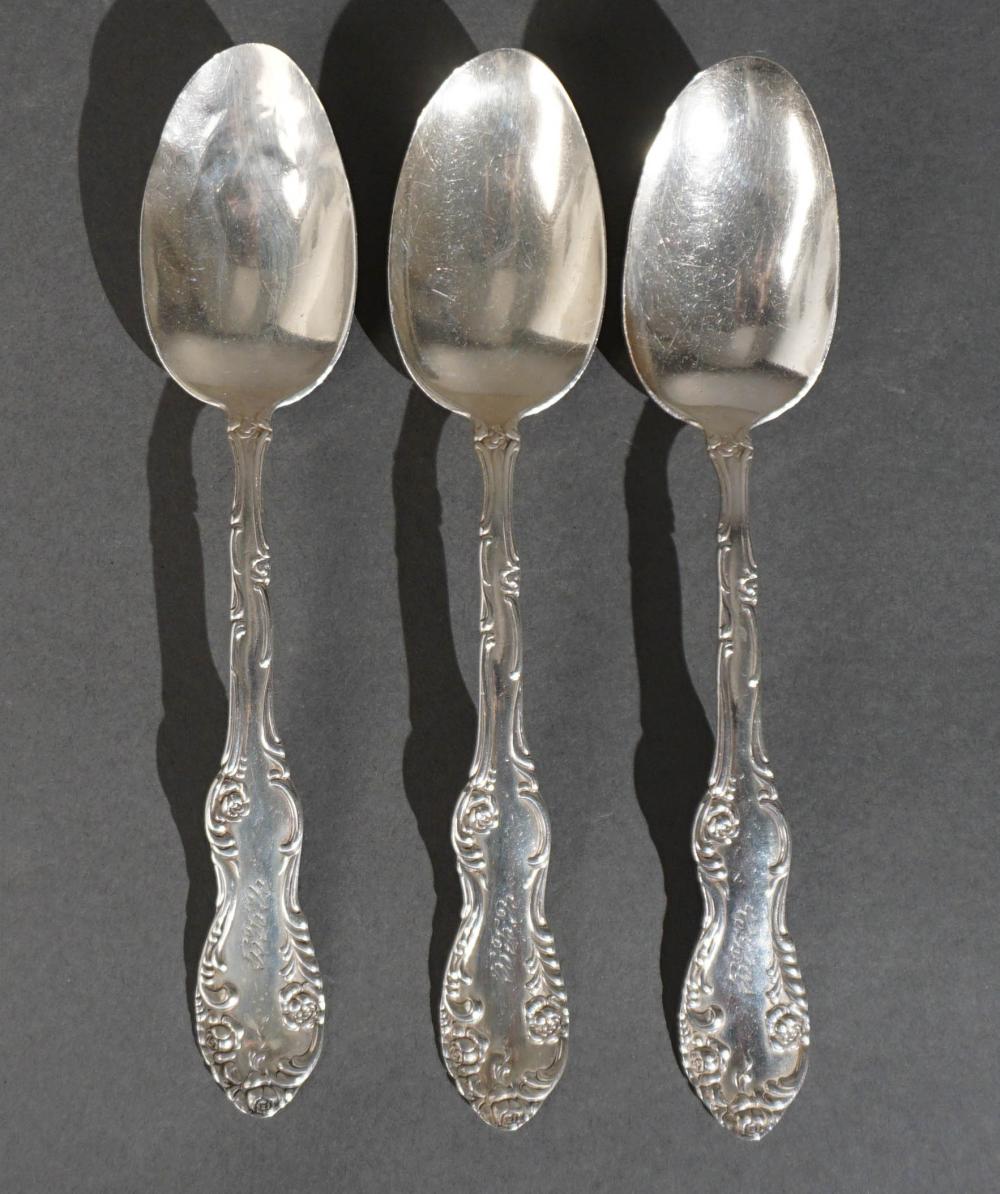 THREE TOWLE STERLING SILVER SERVING