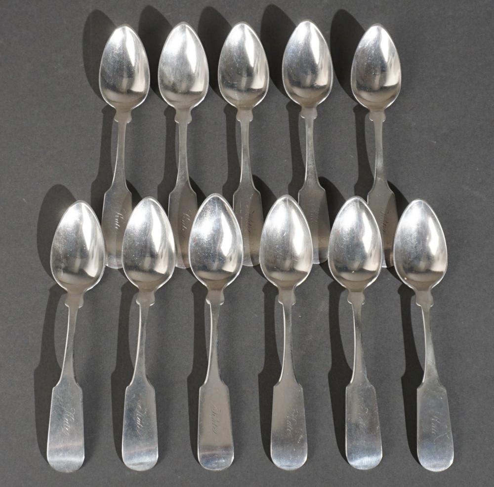 SET OF 11 FREEMAN & BENNETT STERLING