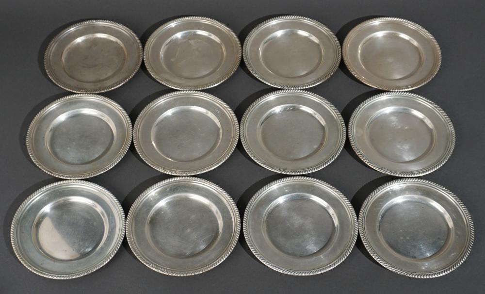 SET OF TWELVE GORHAM SILVER CO  2e73c9