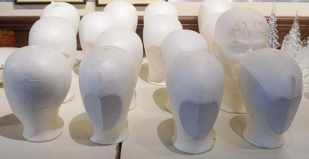 COLLECTION OF FOAM MANNEQUIN HEADSCollection