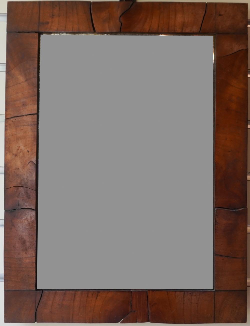 WALNUT FRAME BEVEL EDGE MIRROR  2e73f9