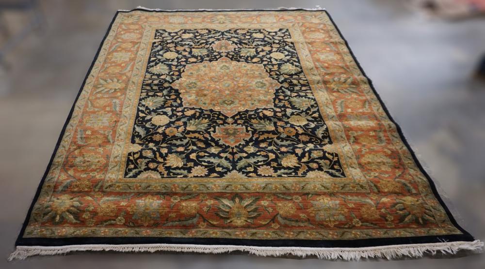 INDO TABRIZ RUG 10 FT 10 IN X 8 2e7412