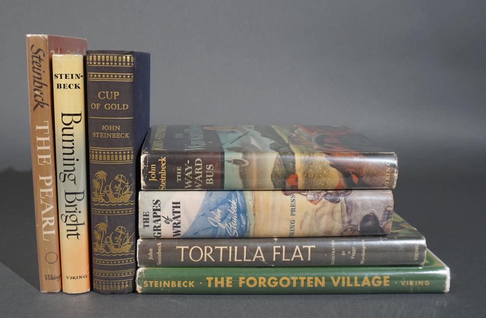 SEVEN EARLY EDITION HARDCOVER VOLUMES