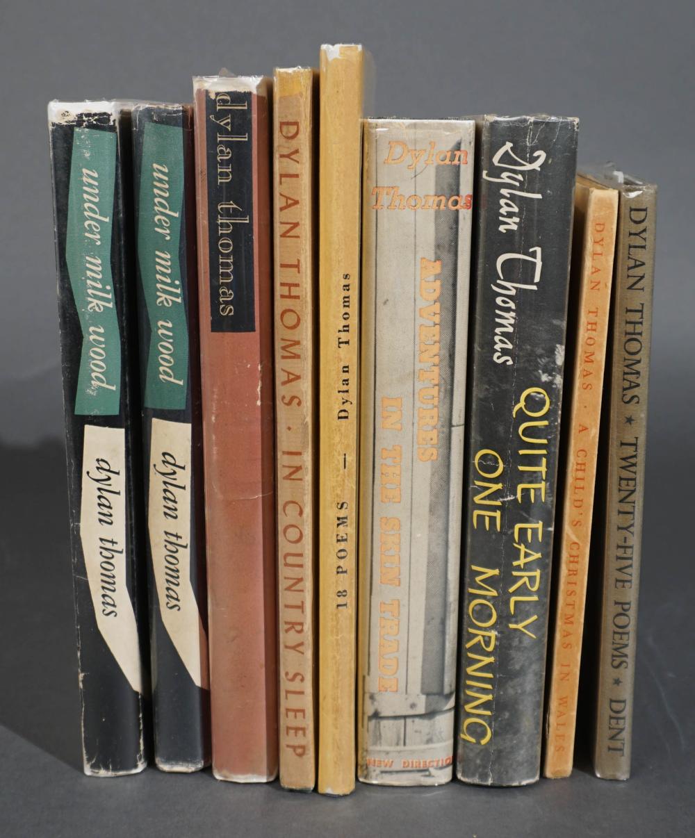 NINE EARLY EDITION HARDCOVER VOLUMES
