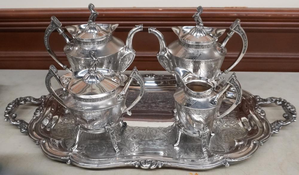 REED AND BARTON SILVERPLATE COFFEE SET