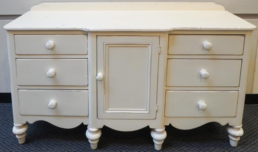 LEXINGTON WHITE ENAMEL PAINTED