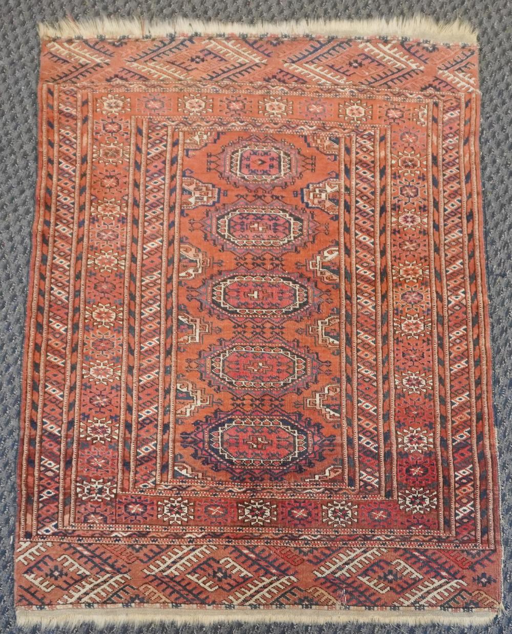 BOKHARA RUG 4 FT 2 IN X 2 FT 11