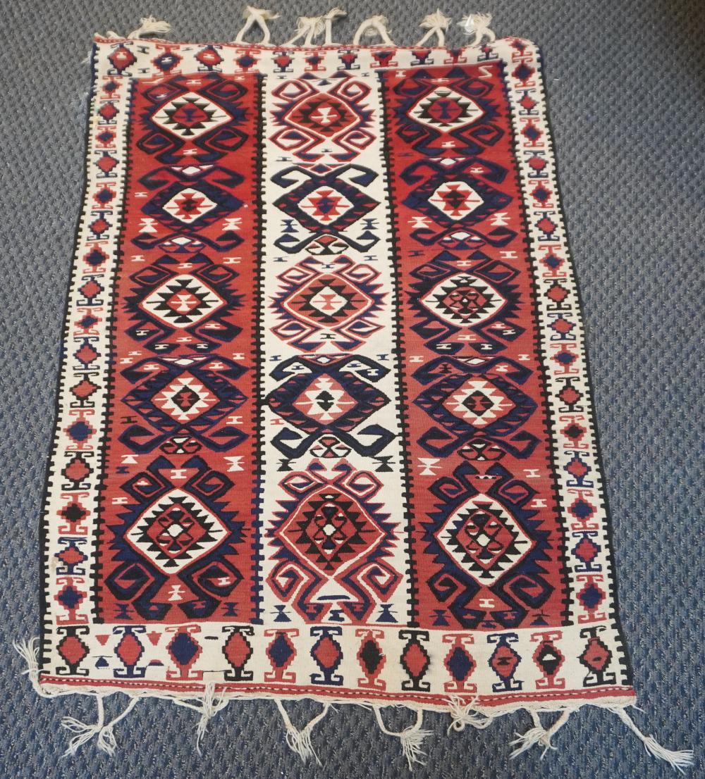 KILIM TRIBAL RUG 5 FT 5 IN X 3