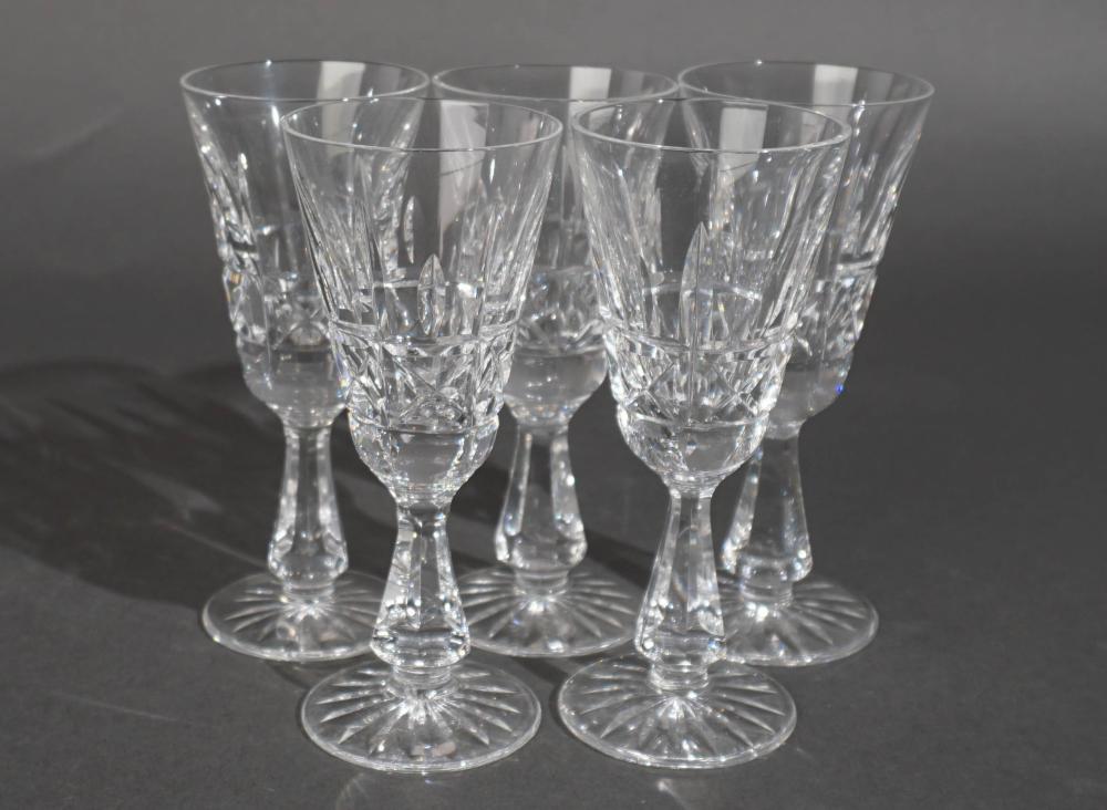 SET OF FIVE WATERFORD CUT CRYSTAL 2e750f