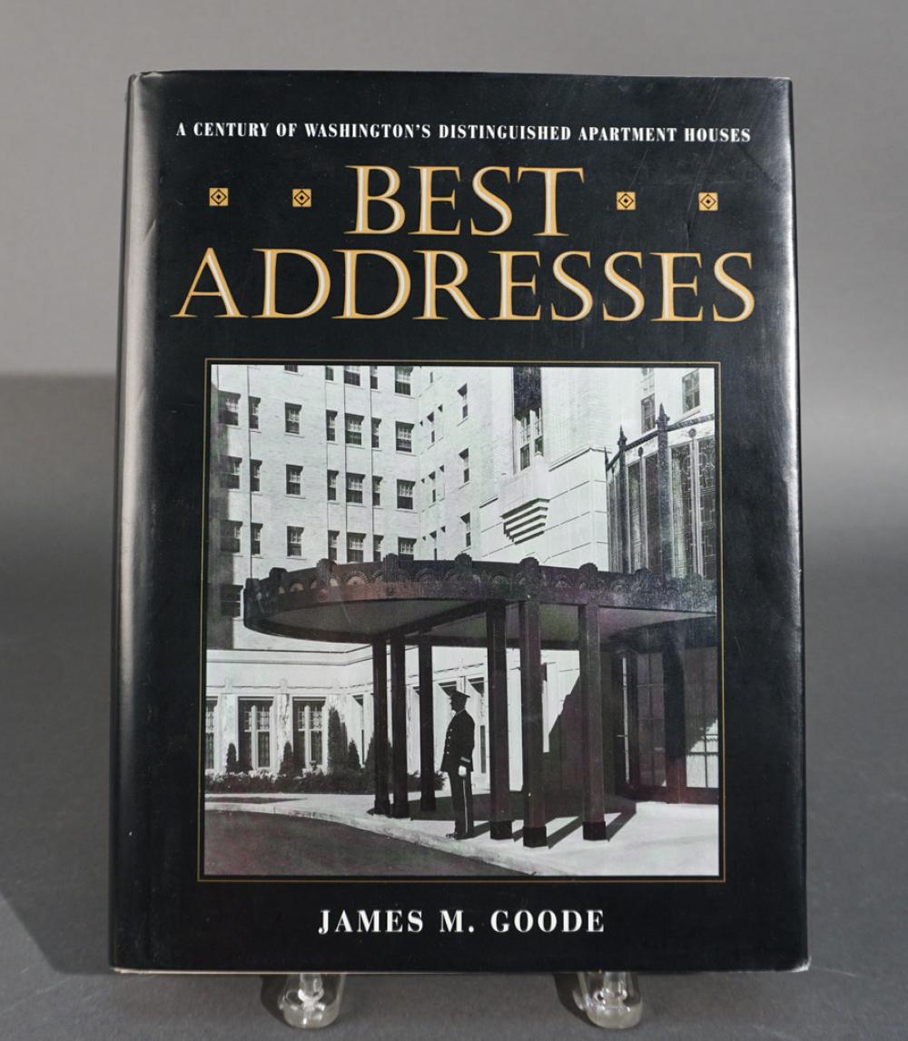 JAMES M. GOODE, BEST ADDRESSES,