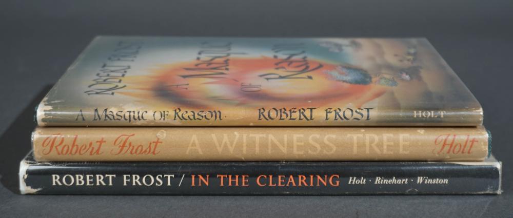 THREE FIRST EDITION HARDCOVER VOLUMES