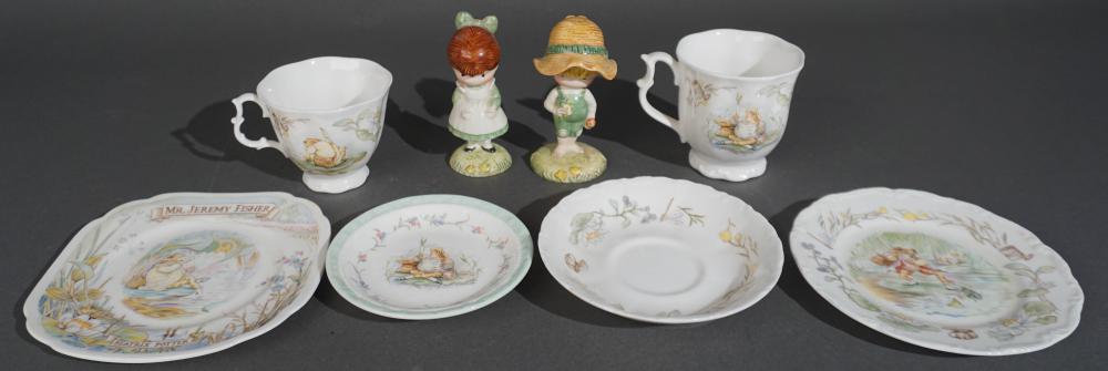 TWO ROYAL ALBERT PORCELAIN BEATRIX 2e7662