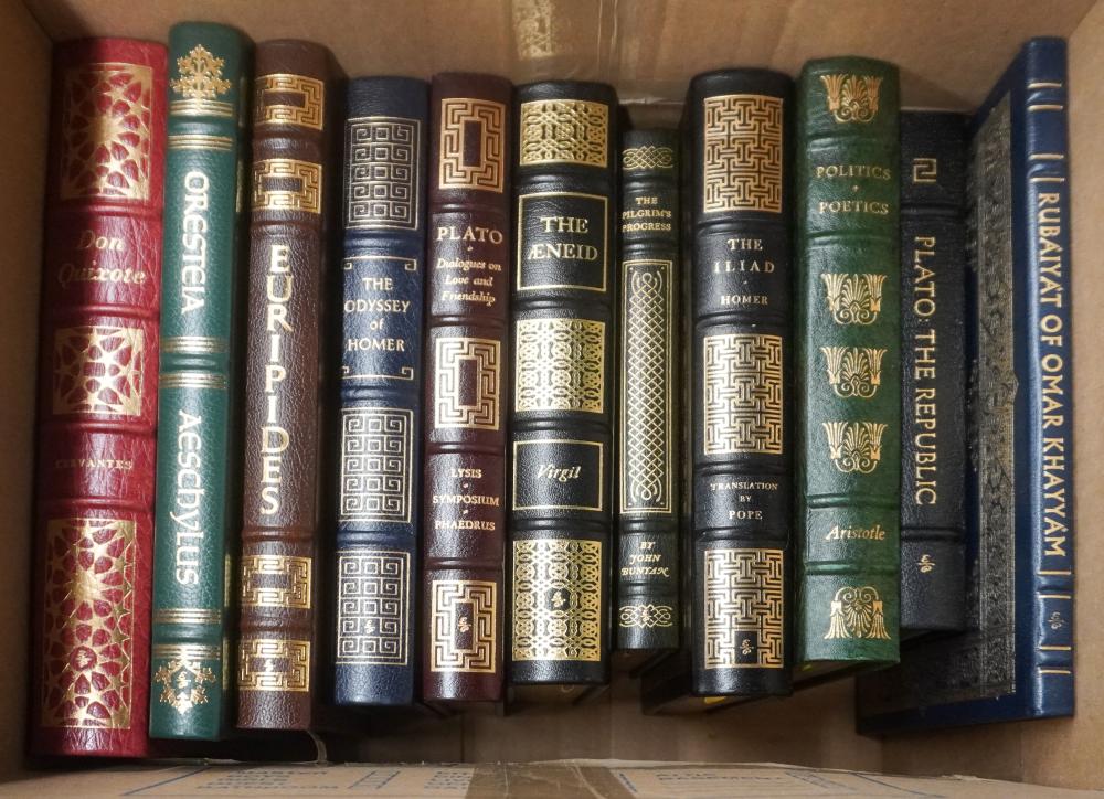 LIBRARY OF 11 EASTON PRESS FAUX