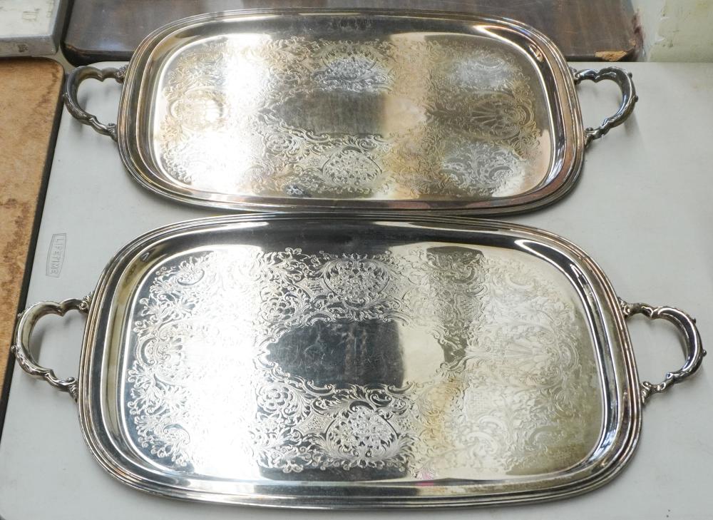 PAIR INTERNATIONAL SILVERPLATE GEORGIAN