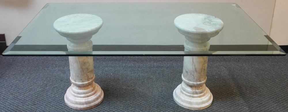 PINK MARBLE COLUMN-FORM DOUBLE