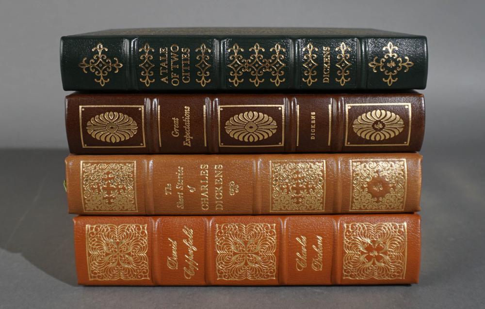 DICKENS, EASTON PRESS, FOUR VOLUMESDickens,