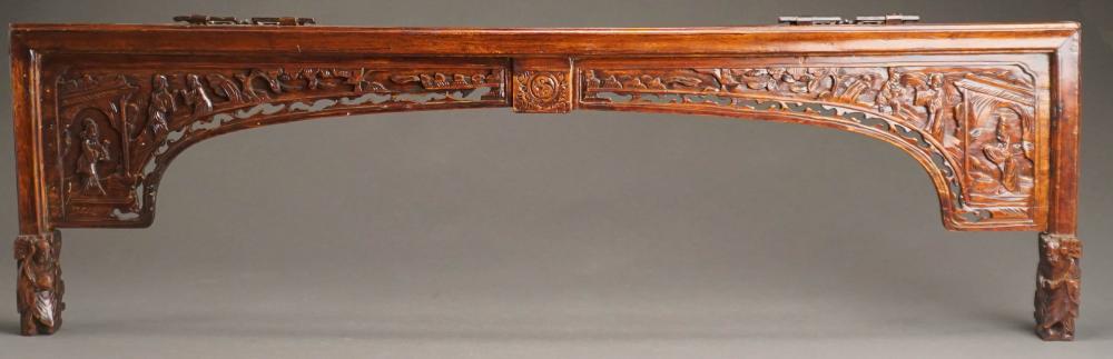 CHINESE STAINED WOOD ARCHITECTURAL 2e77f7