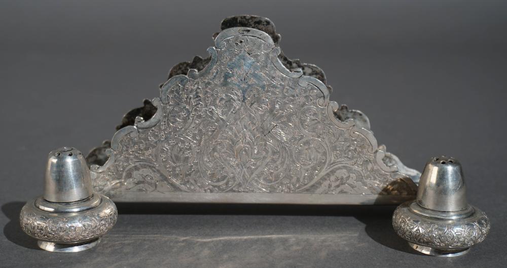 MIDDLE EASTERN 84-SILVER NAPKIN HOLDER