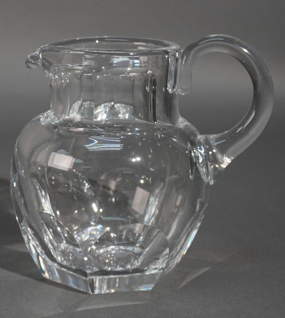 BACCARAT CRYSTAL PITCHER, H: 6