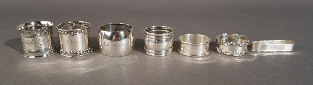 SEVEN GORHAM AND OTHER STERLING SILVER