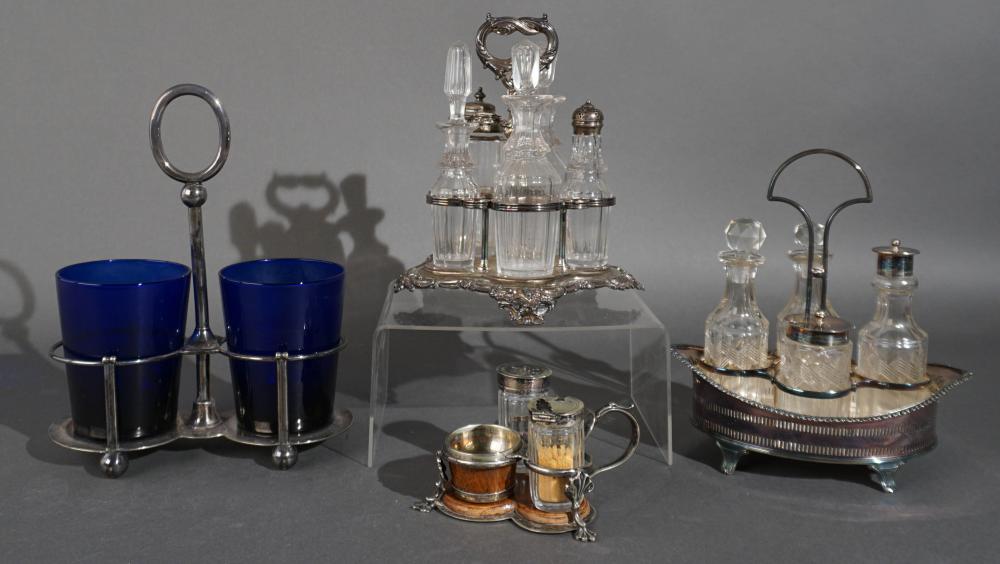 SILVERPLATE AND GLASS GROUP OF