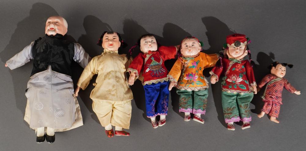 GROUP OF CHINESE DOLLSGroup of Chinese