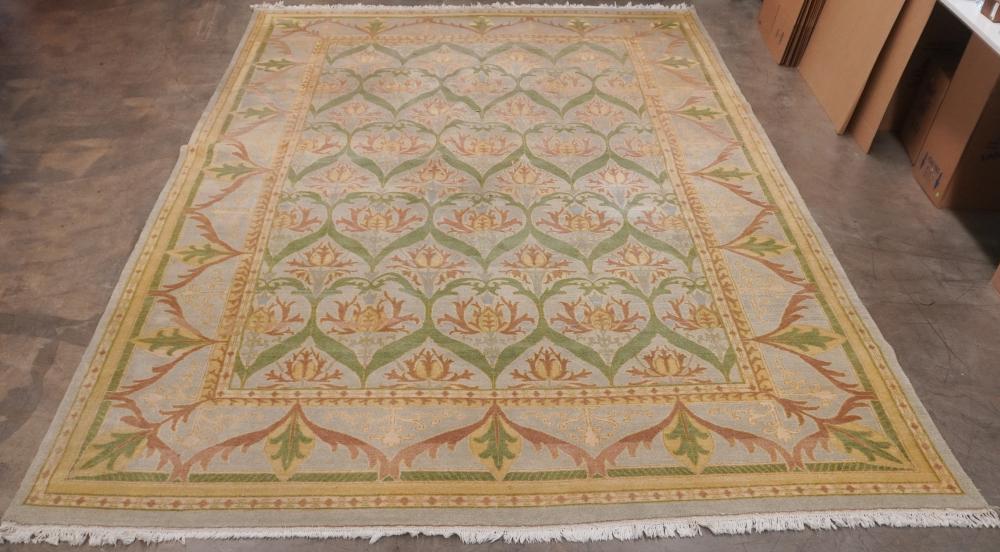 TURKISH FLORAL DECORATED GREEN 2e7967