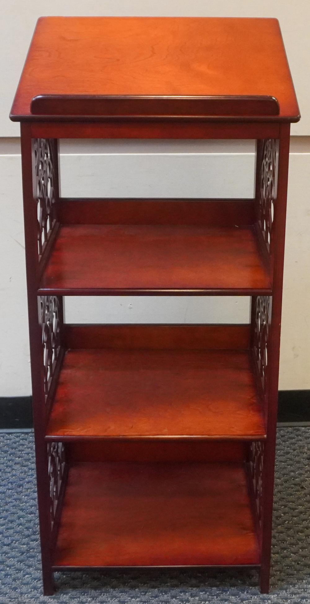 STAINED FRUITWOOD DICTIONARY STAND