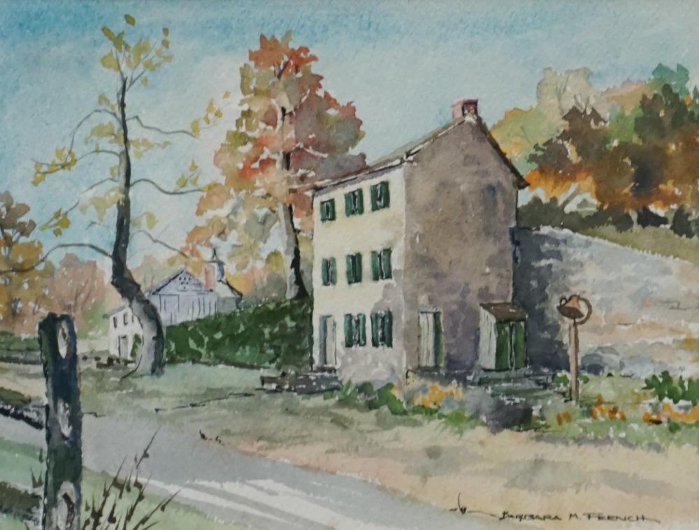 BARBARA M. FRENCH, HOUSE BY THE