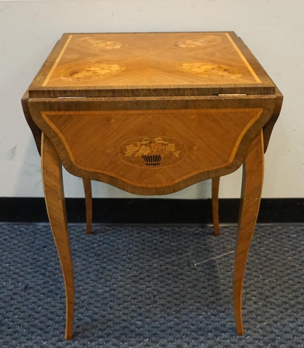 LOUIS XV STYLE SATINWOOD INLAID