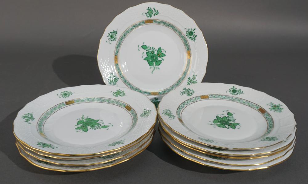 SET OF TEN HEREND 'CHINESE BOUQUET