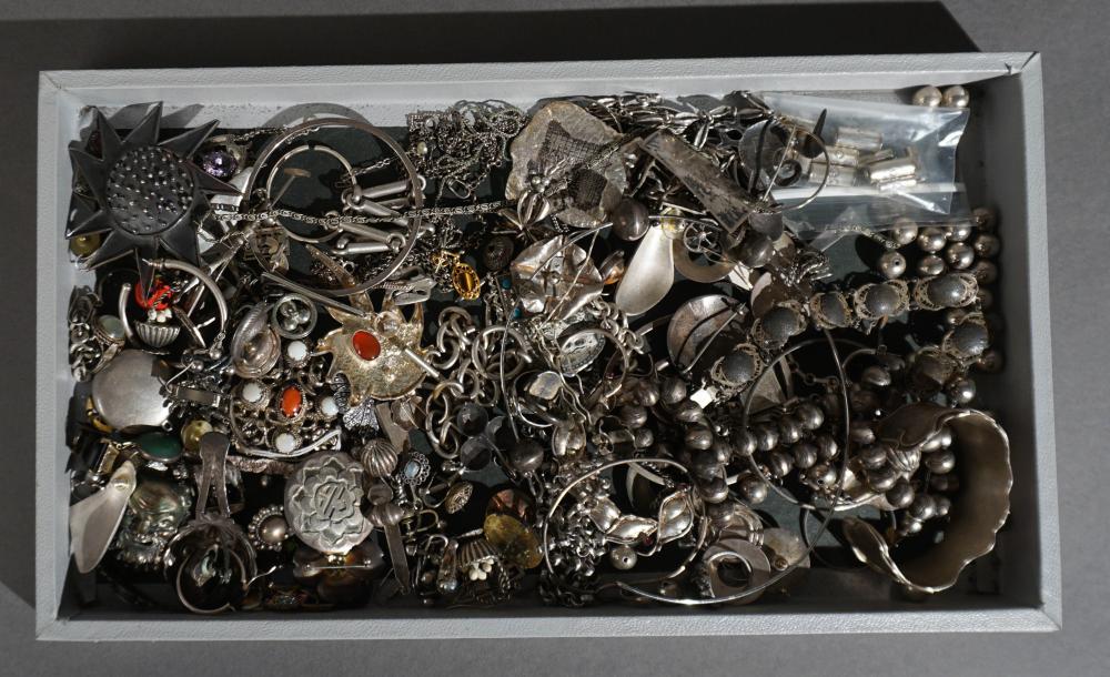 COLLECTION OF STERLING, SILVER AND OTHER