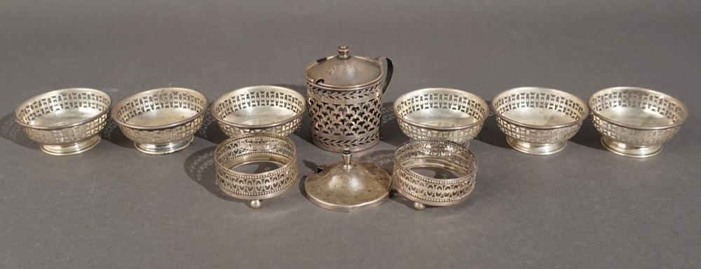 COLLECTION OF RETICULATED STERLING 2e7b23