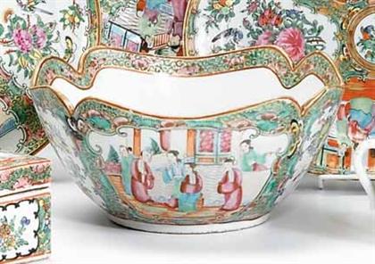 Chinese export porcelain Rose Mandarin 4a5f4