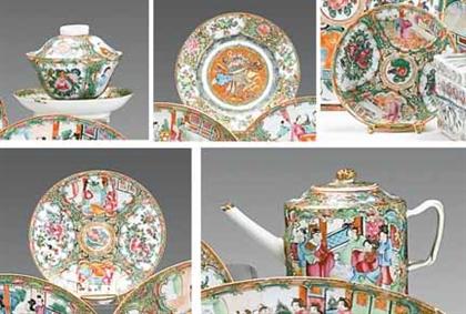 Group of Chinese export porcelain