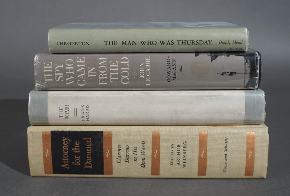 THREE EARLY EDITION HARDCOVER NOVELS