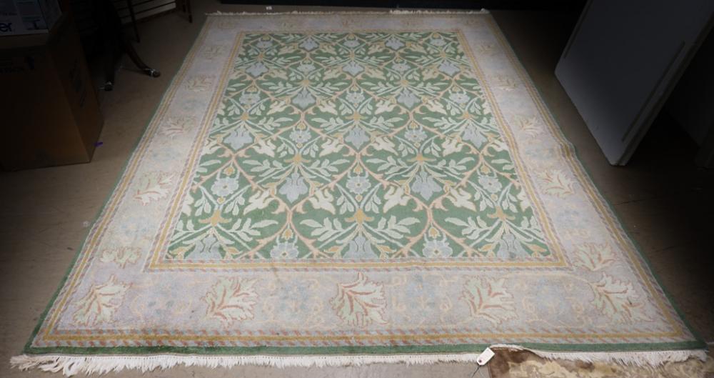 TURKISH FLORAL DECORATED GREEN 2e7bd7