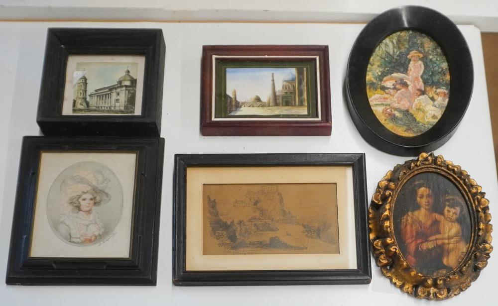 GROUP OF ASSORTED FRAMED PRINTS 2e7bf0