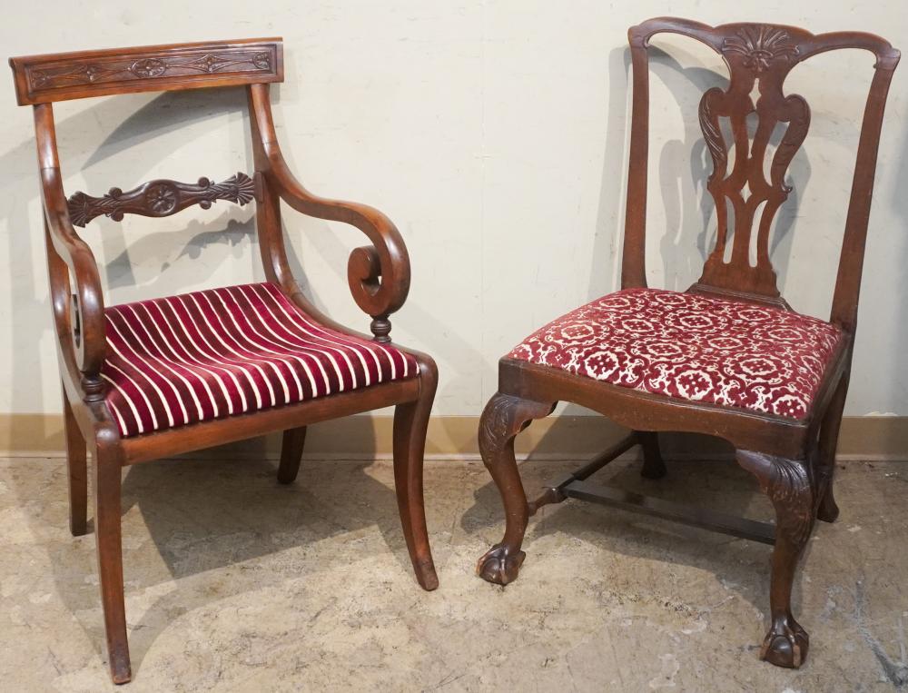 REGENCY AND CHIPPENDALE MAHOGANY 2e7c0e