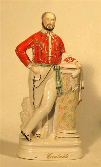 Staffordshire figure of Garibaldi 4a60b