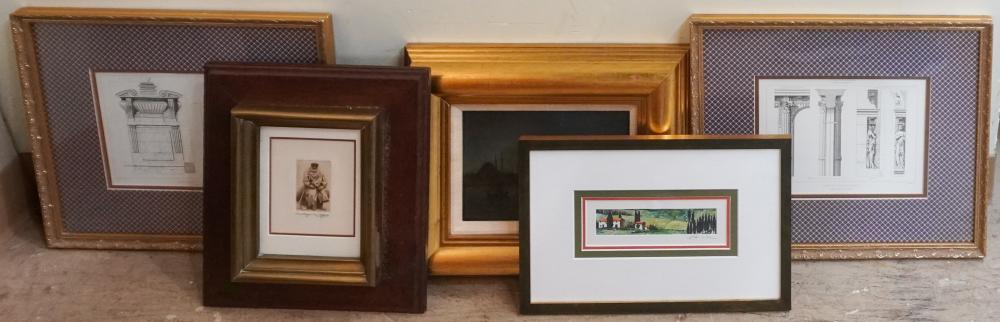 GROUP OF ASSORTED FRAMED ARTWORKSGroup 2e7c71