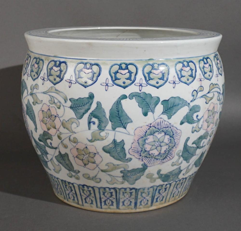 CHINESE PORCELAIN JARDINIERE, 12